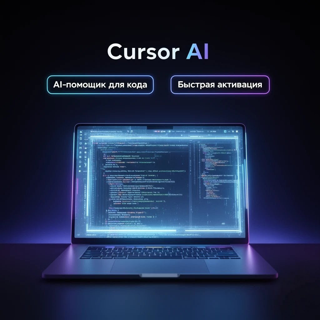 Cursor AI Pro подписка 1 месяц