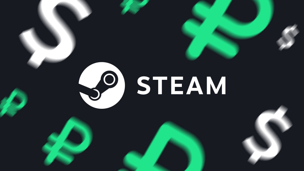 Пополнить Steam, комиссия 5%